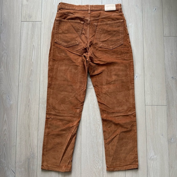 Everlane Baby Corduroy Cheeky Pants in Rust Women’s Size 30 - Picture 12 of 14